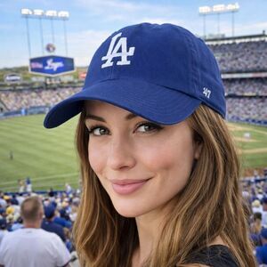 ‘47 Brand LA Dodgers Blue Adjustable Classic Baseball Cap Unisex